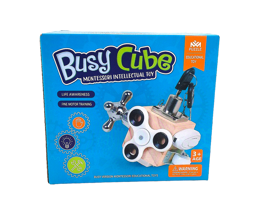 Busy Cube Montessori Intellectual Toy