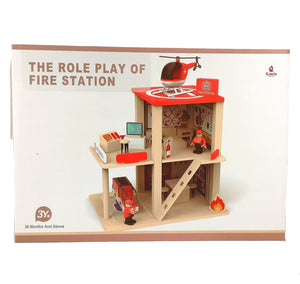 Wooden Fire Station