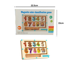 Load image into Gallery viewer, Magnetic Colour and Number Recognition Game