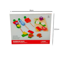 Load image into Gallery viewer, Fun Wooden Barbeque Set