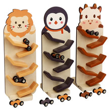 Load image into Gallery viewer, Animal Themed Wooden Racing Cars