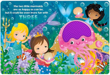 Load image into Gallery viewer, Touch and Feel Silicone Board Book - Five Little Mermaids