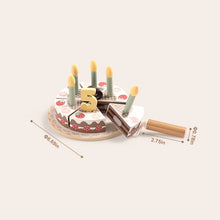 Load image into Gallery viewer, Wooden Birthday Cake Set- Tooky Toy