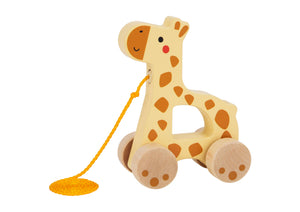 Pull Along Giraffe - Tooky Toy