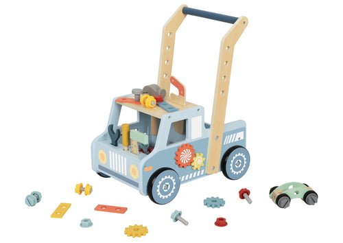 Wooden Truck and Toolbench Walker - TookyToy
