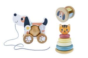 3 in 1 Wooden Baby Gift Box - TookyToy