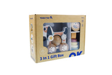 Load image into Gallery viewer, 3 in 1 Wooden Baby Gift Box - TookyToy