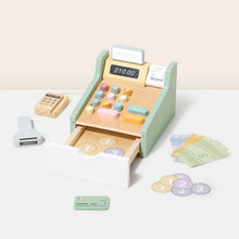 Load image into Gallery viewer, Wooden Cash Register- Tooky Toy