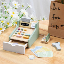 Load image into Gallery viewer, Wooden Cash Register- Tooky Toy