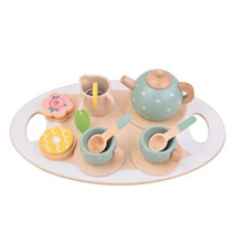 Load image into Gallery viewer, Wooden Afternoon Tea Set