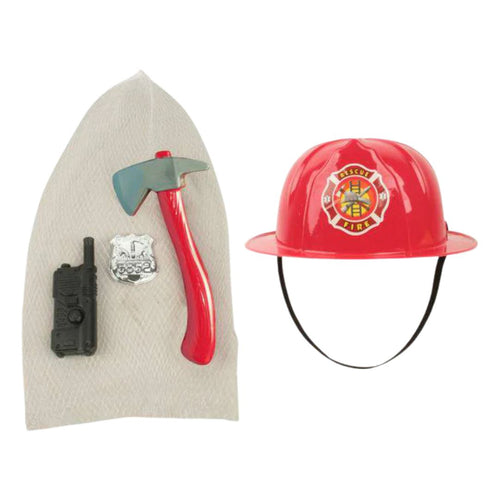 Fireman Helmet and Tools