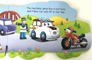 Vehicle Shaped Board - Noisy Police Car