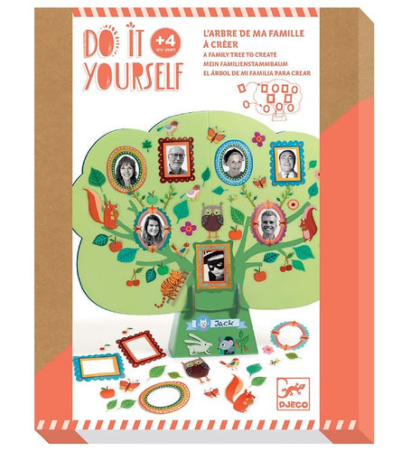 Diy Craft A Family Tree To Create - Djeco