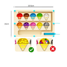 Load image into Gallery viewer, Magnetic Icecream Activity - Colour Recognition