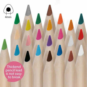 Art Coloured Pencil Oil-Based - 24 Color - Tookyland