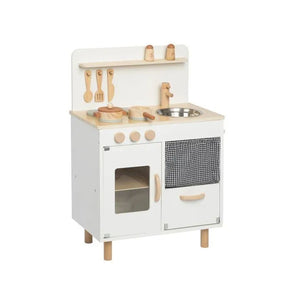 Wooden Kitchen - Cream - Tooky Toy