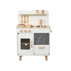 Wooden Kitchen - Cream - Tooky Toy