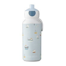 Load image into Gallery viewer, Little Dutch Mepal Drink Bottle Pop Up Campus 400ml - Sailors Bay