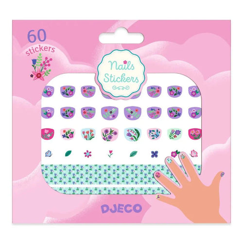 Djeco Nail Stickers - Small Flowers