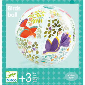 Djeco Inflatable Ball - Birds