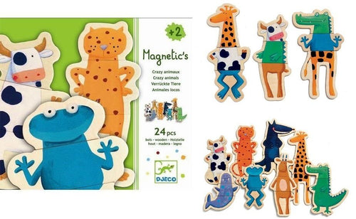 Djeco Crazy Animal Magnets