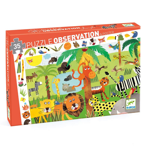 Djeco - Jungle Observation Puzzle