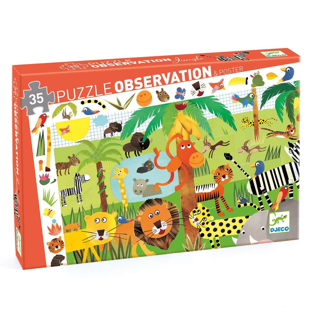 Djeco - Jungle Observation Puzzle