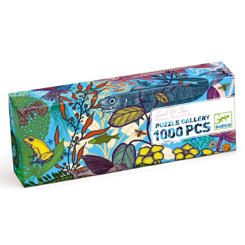 Djeco Land and Sea - Gallery Puzzle - 1000pcs