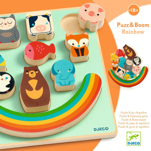 Djeco Puzz and Boom - Rainbow