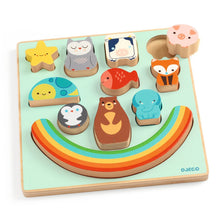 Load image into Gallery viewer, Djeco Puzz and Boom - Rainbow
