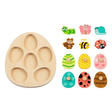 Load image into Gallery viewer, Multi-Layered Wooden Insect Puzzle- Hi Pando