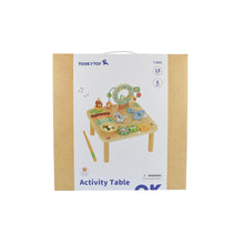 Load image into Gallery viewer, Wooden Activity Table - Tooky Toy