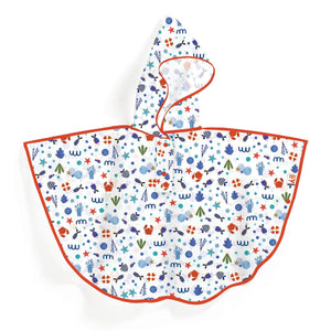 Djeco Rain Cape - Ocean Rain (S)