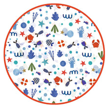 Load image into Gallery viewer, Djeco Rain Cape - Ocean Rain (S)