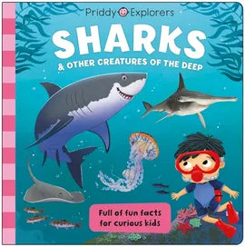 Priddy Explorers: Sharks - Hardback