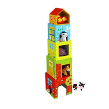 Load image into Gallery viewer, Wooden Nesting Boxes - Farm - Tooky Toy