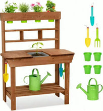 Load image into Gallery viewer, Wooden Gardening Centre- TookyToy