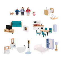 Load image into Gallery viewer, Elegant Wooden Doll House- Tooky Toy