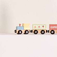 Load image into Gallery viewer, My Forest Friends Wooden Train and Carriage Set - Tooky Toy