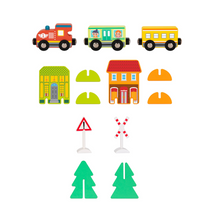 Load image into Gallery viewer, Wooden Railway Track - hi Pando