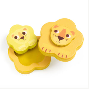 Djeco Kimami Wild - Wooden Magnetic Hide & Seek Game