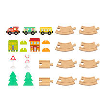 Load image into Gallery viewer, Wooden Railway Track - hi Pando