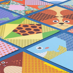 Smart Origami Paper Kit- Animal World 30Pcs