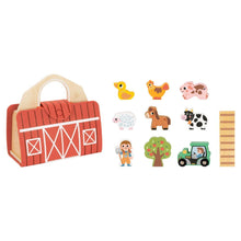 Load image into Gallery viewer, Wooden Farm Play Set - TookyToy