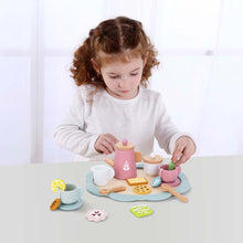 Load image into Gallery viewer, Wooden Afternoon Tea Set - Tooky Toy