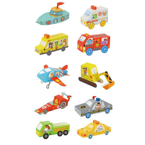 Origami Paper Kit - Transportation - Tookyland