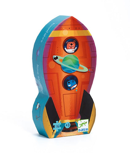 Djeco Spaceship Puzzle - 16pcs