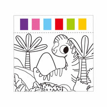 Load image into Gallery viewer, Dinosaur Watercolour Doodle - Tookyland