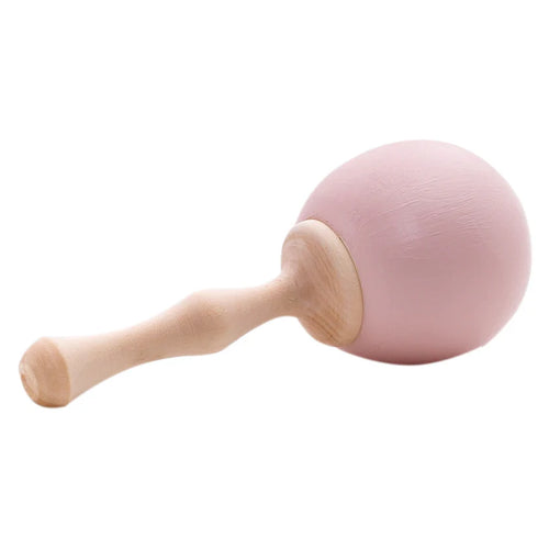 Wooden Rattle - Tiger Lily - Assorted Colours