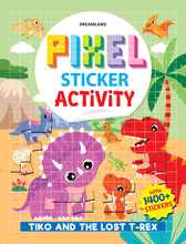 Load image into Gallery viewer, Pixel Sticker Book-Tiko And The Lost T-Rex-Dreamland